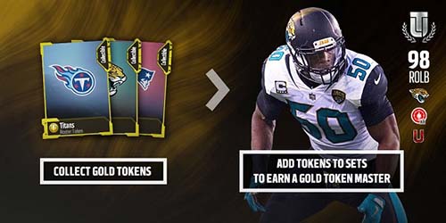 Gold Token of Madden 18